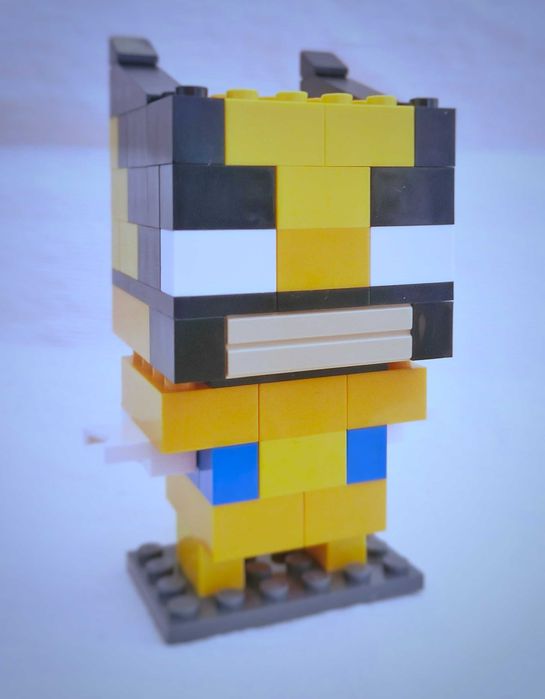 Lego Brickheadz Custom Superman si Wolverine