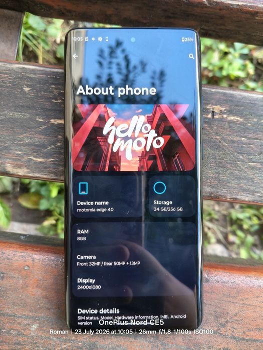 Motorola edge 40