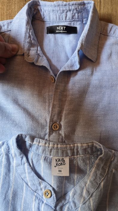 Лот от елек Zara 3-4г, четири ризи- 3-4г и едни къси панталони.