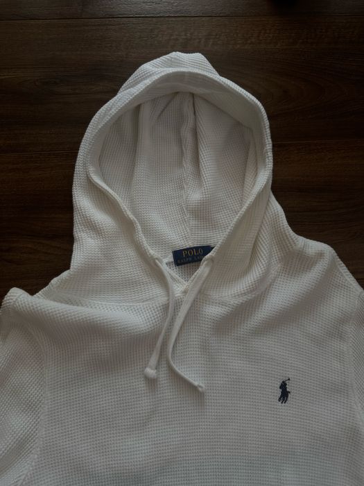 суичър  Polo Ralph Lauren – Waffle Knit Hoodie
