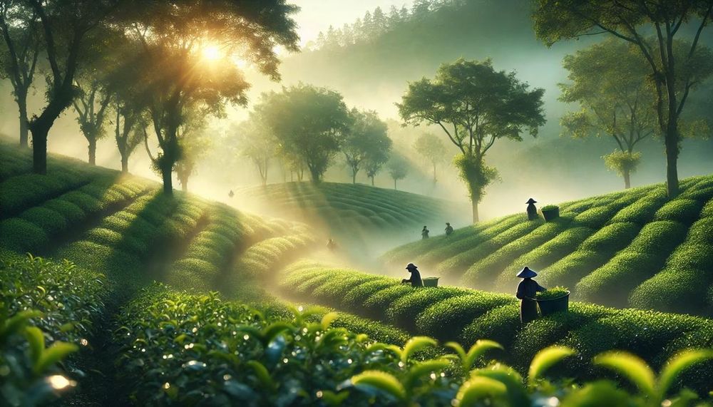 Зеленый чай 95, 110