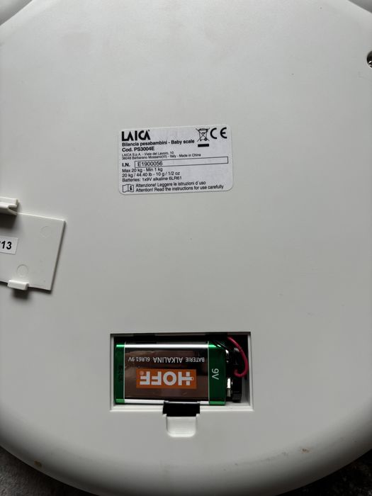 Cantar bebelusi Laica PS3004E