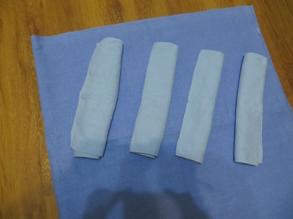 Покривки и салфетки от лен за декорация на маса