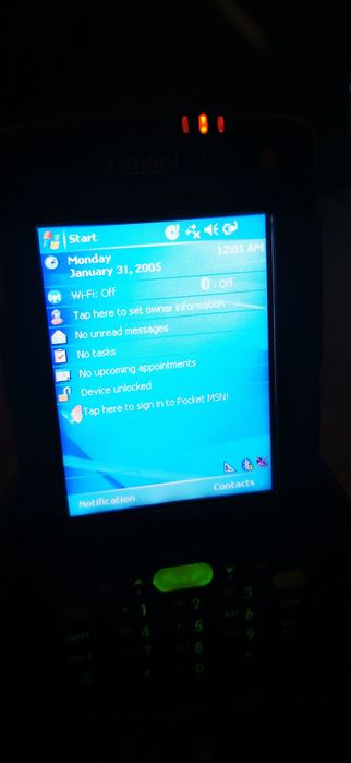 Symbol MC70 Mobile Computer barcode reader