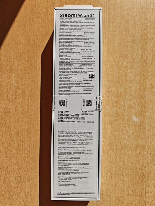 Смарт-часы XIAOMI WATCH S4