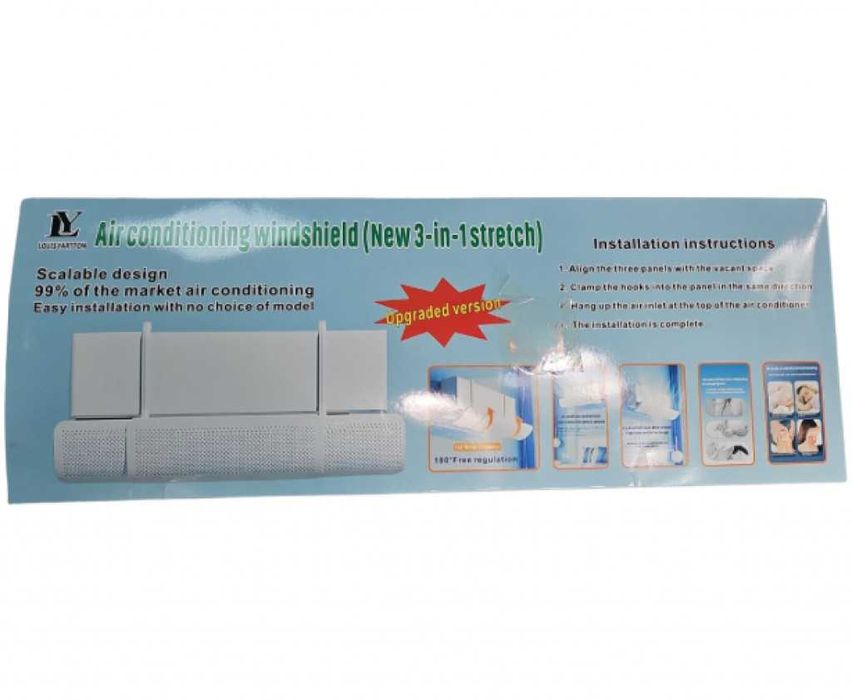 Регулируем дефлектор за климатик