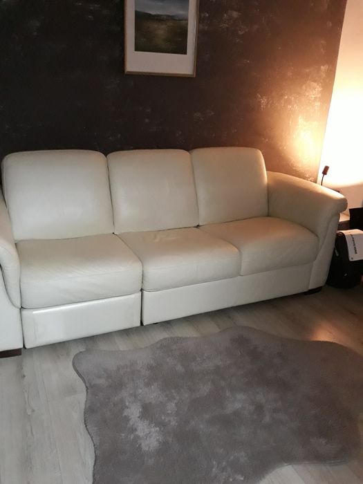 Vand canapea din piele cu sistem  rickler