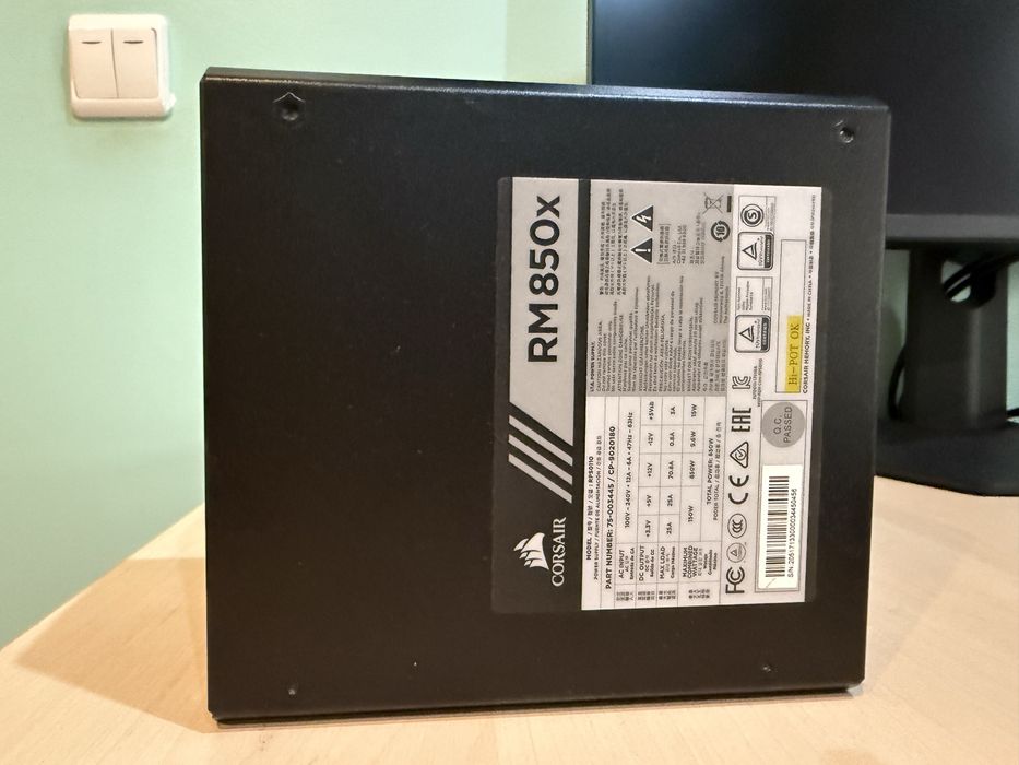 Sursa modulara Corsair RM850x