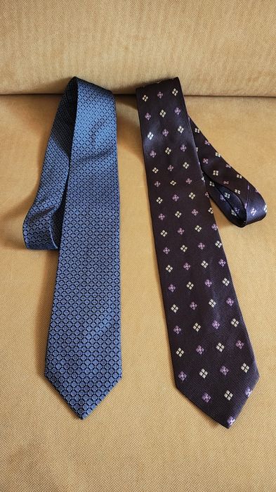 Вратовръзки Ermenegildo Zegna и Valentino