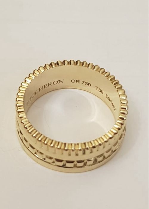 Кольцо золотое 750