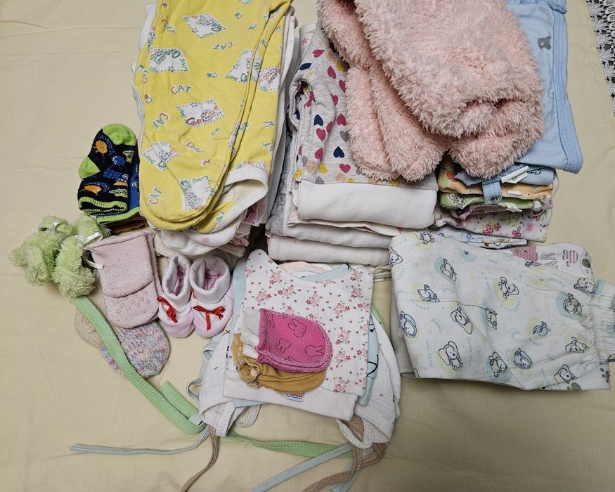 Пакет вещей для новорожденного