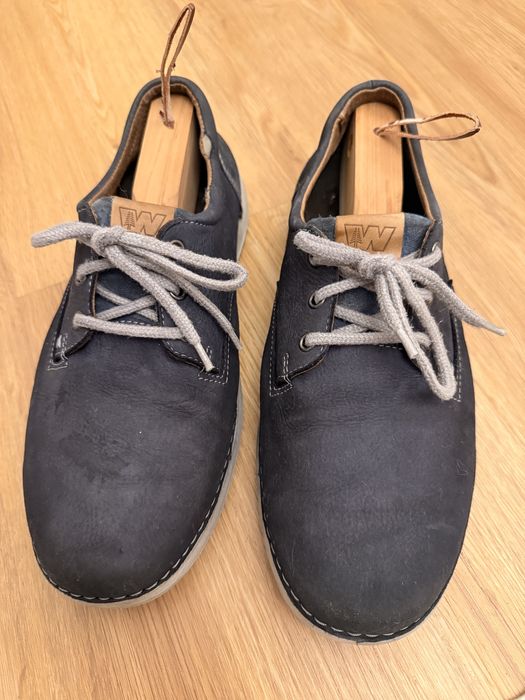 Pantofi barbati piele naturala nabuc, 43