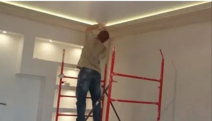 Ламинат Пол Потолок гипсокартон