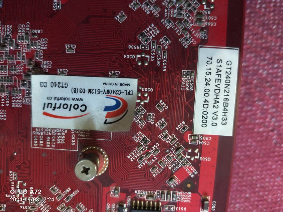 Colorful GT-240 512mb ddr3