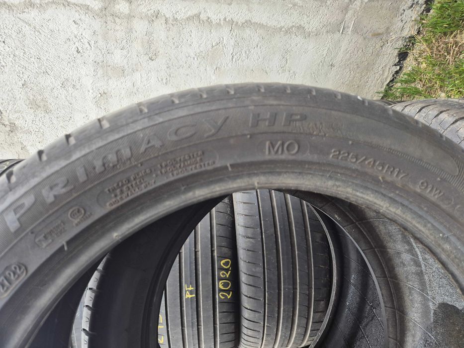 2 Anvelope de VARA - 225/45/17 - Michelin - Stare F BUNA - DOT 2022 !