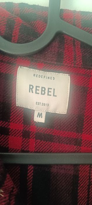 Мъжка червена карирана риза от фланел Redifined Rebel