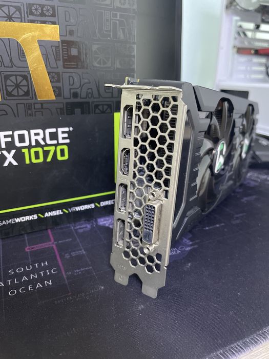Видеокарта GTX 1070 8Gb