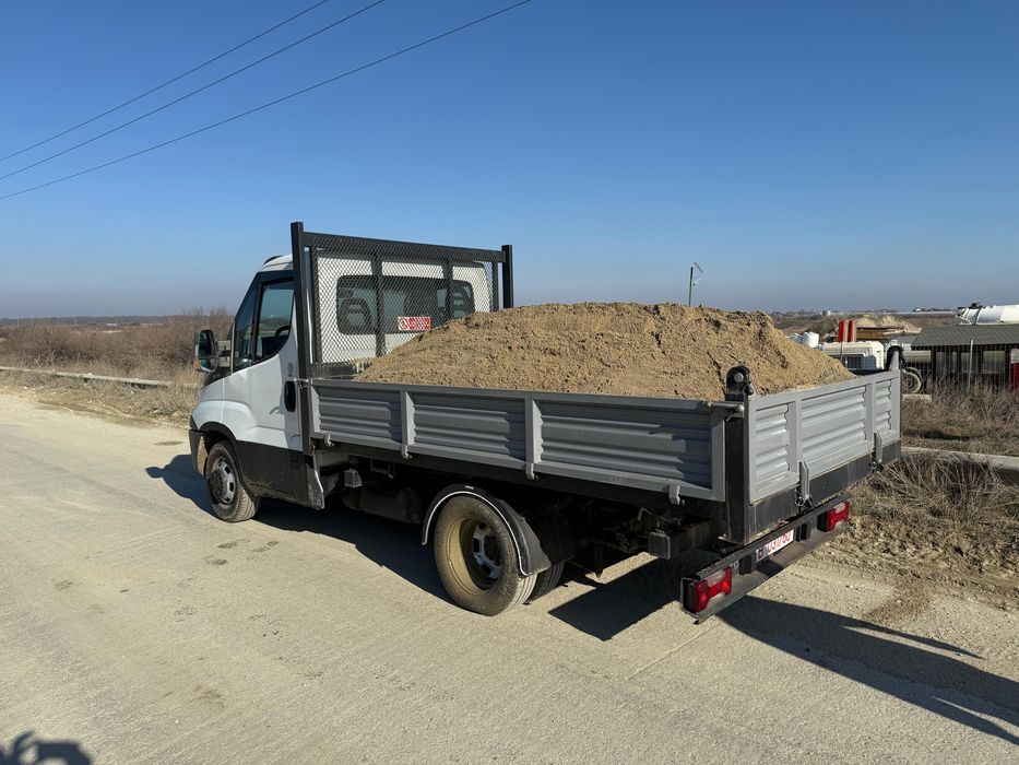 Transport agregate: nisip, pietriș, balast – Ilfov/București/Giurgiu