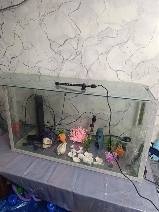 Аквариум 90х50х37 150 л балик сиз