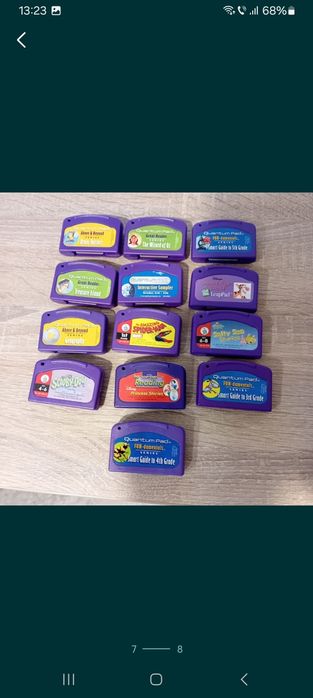 LeapPad cu husa si 14 casete