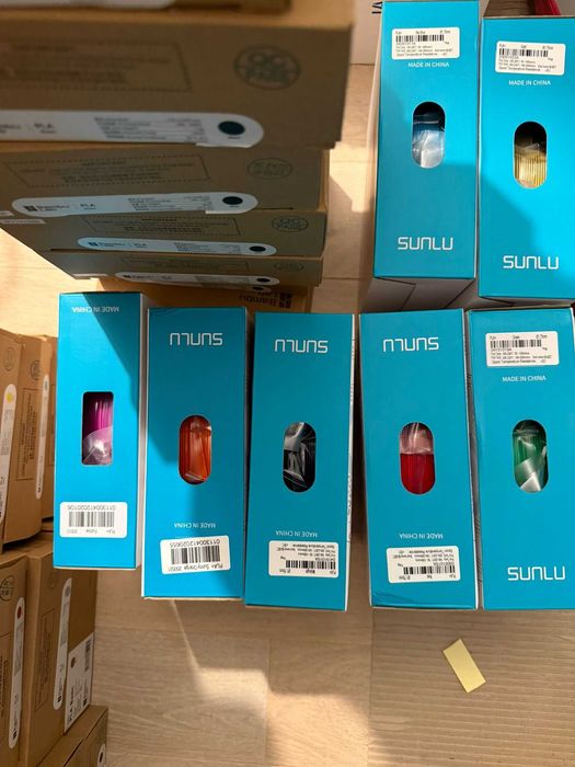 Filament SunLu original – PLA+, PLA+ 2.0– noi, sigilate