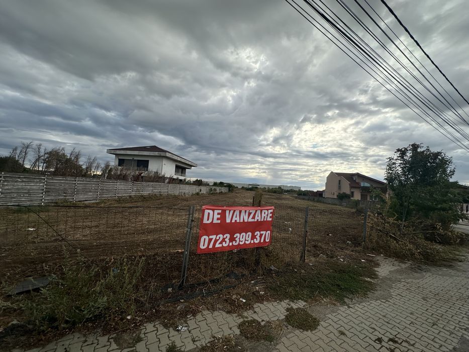 Teren de vanzare Dragomiresti-Vale - 400 mp