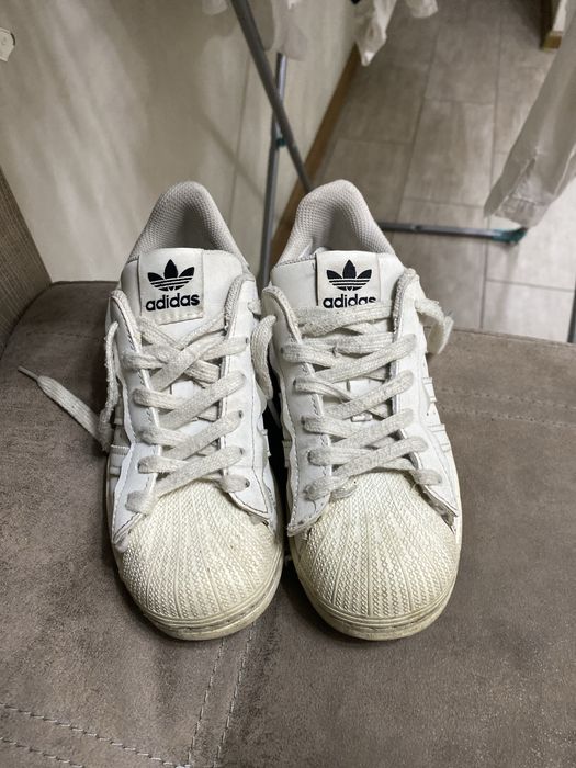 Adidas Superstar бежевые
