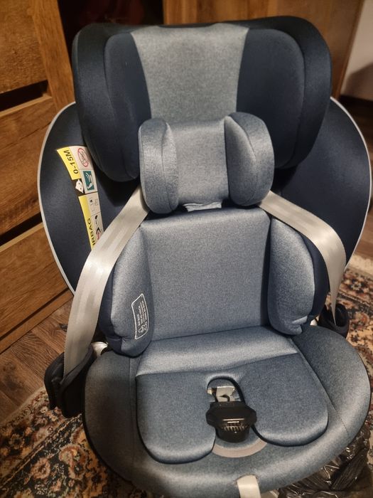 Scaun auto Tweety Plus iSize Buf Boof Blue cu isofix Rotativ 360 grade