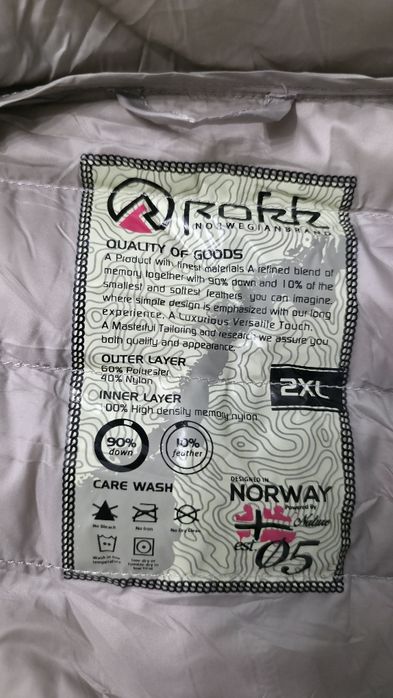 Geaca matlasata NORWAY, bej, pentru dama, marimea 2XL
