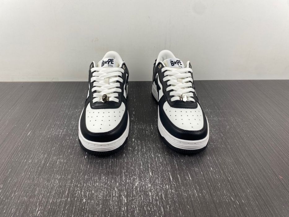 A Bathing Ape Bape Sta White Black