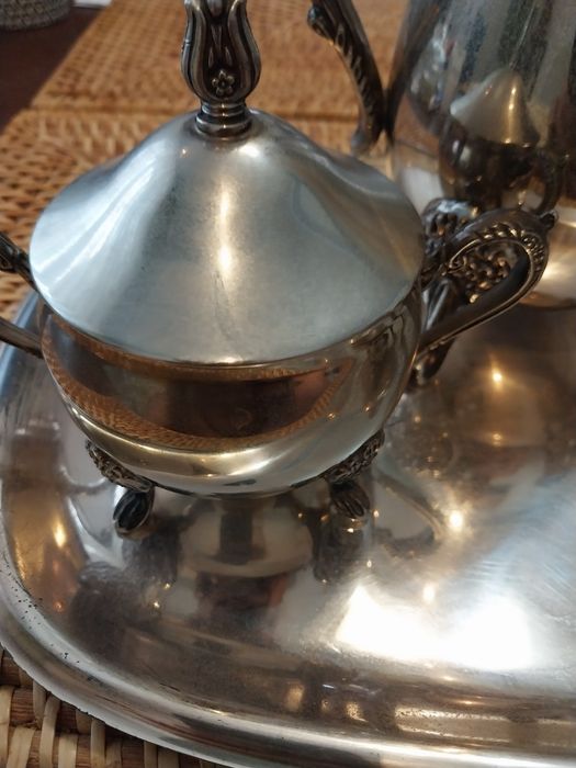 антиквариат набор чайно кофейный