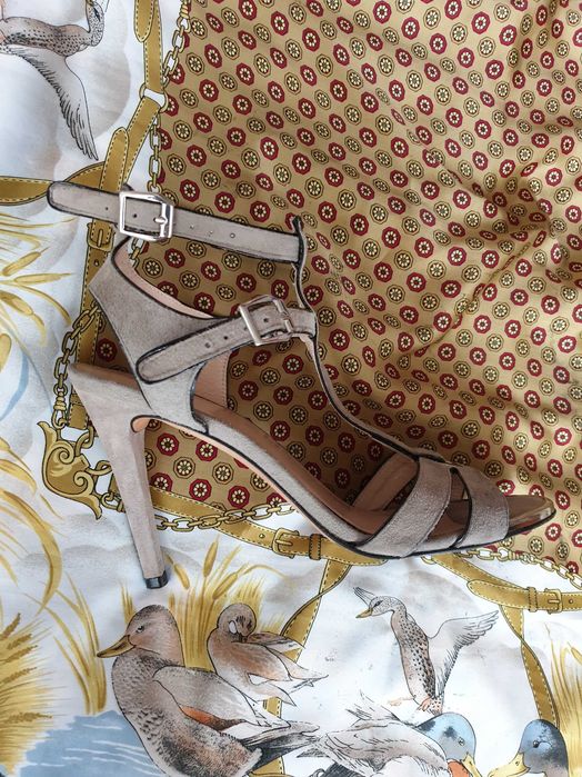 Sandale piele naturala intoarsa Stuart Weitzman Musette Il Passo