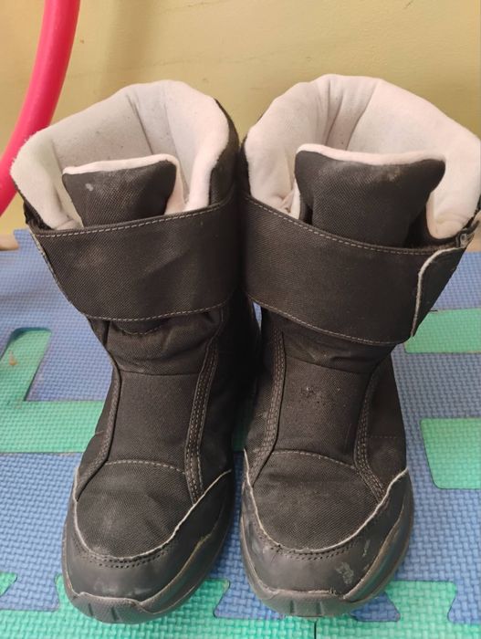 Зимни Ботуши за момче 34 Декатлон черни