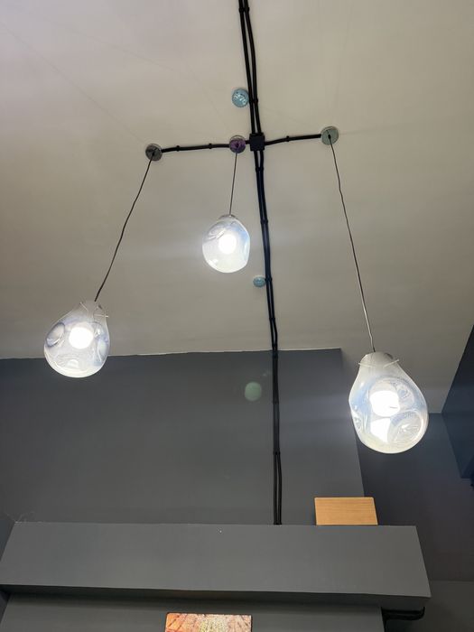 Люстра плафоны капли