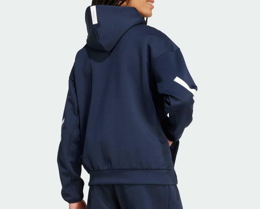 adidas men Z.N.E. Full-Zip Hooded Track Jacket M