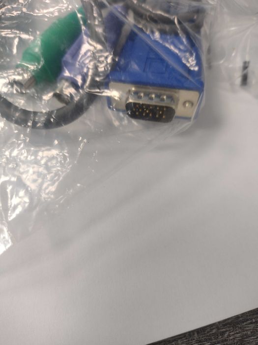 Adaptor interfata PS2 HP KVM CAT5 pachet cabluKVM tastatura/video/mous
