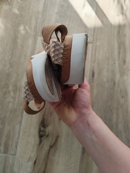 Кожени сандали Clarks 39н.
