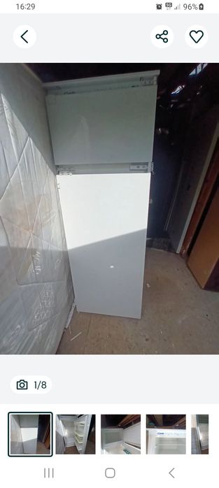 Frigider Candy cu doua usi incorporabil si frigider Artic cu o usa