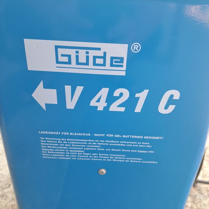 Redresor auto 12-24 V pana la 240 A model 421 C Gude Fabricat si adus din Germania perfect