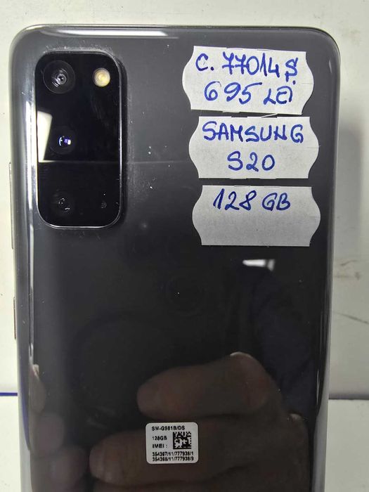 Telefon mobil Samsung Galaxy S20, 128GB, 8GB RAM -P-