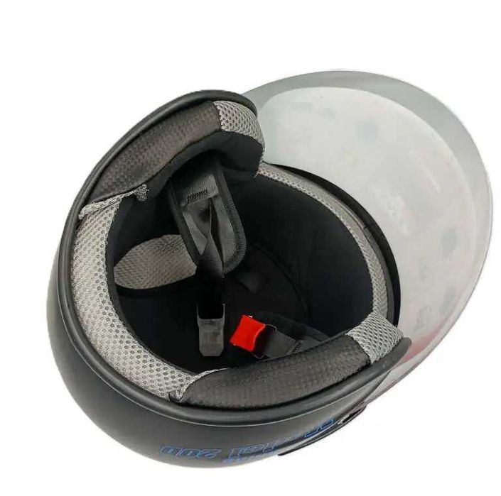 Отворена каска за скутер черен мат