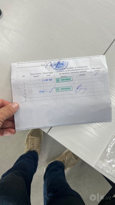 Avto instruktor imtihonga tayyorlov haydashni orgatish vojdeniya yezda