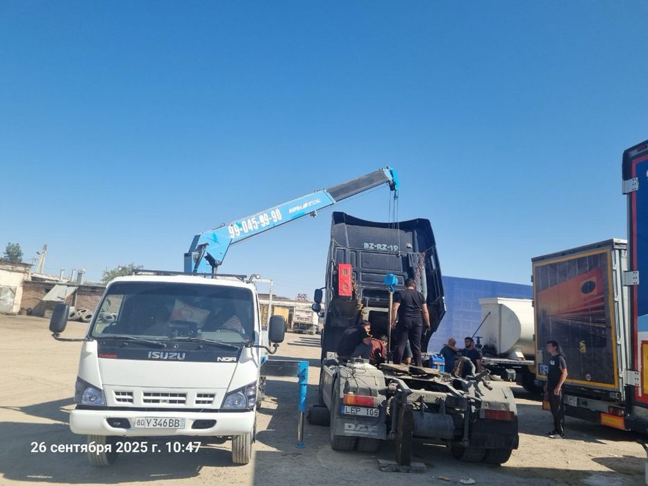 услуга манипулятора Manipulyator xizmati