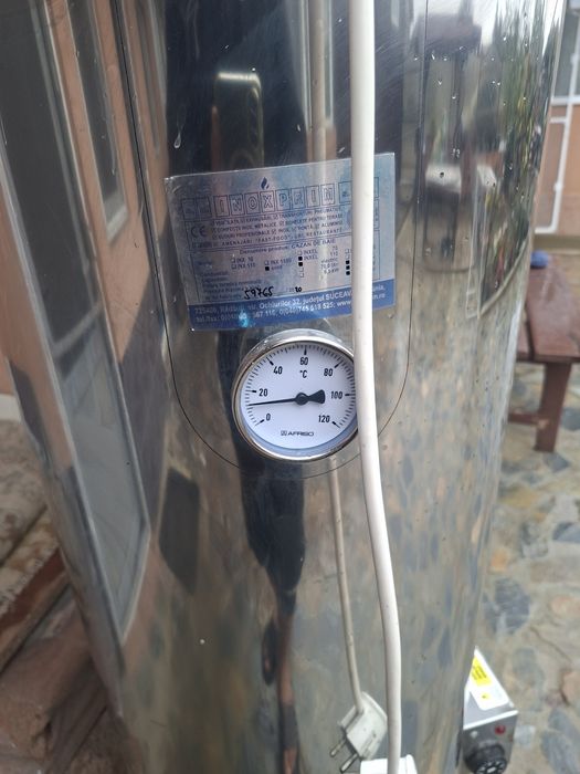 Boiler electric și pe lemne 110 litri
