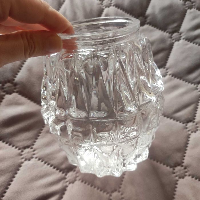 Стъклен ретро абажур