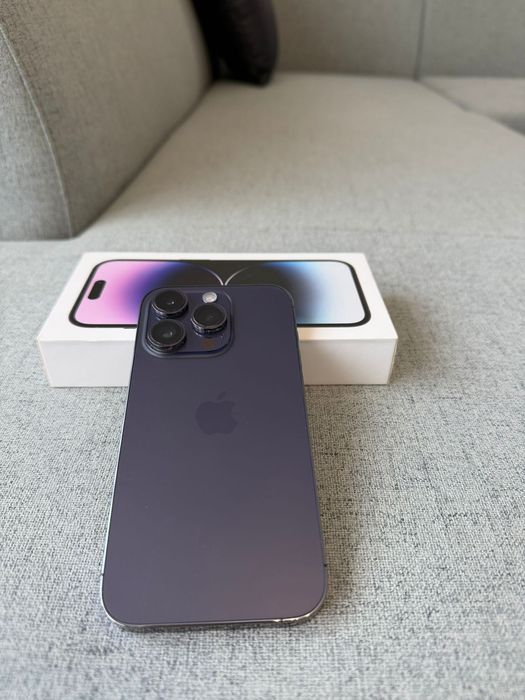 Vând iPhone 14 Pro Deep Purple – 128 GB
