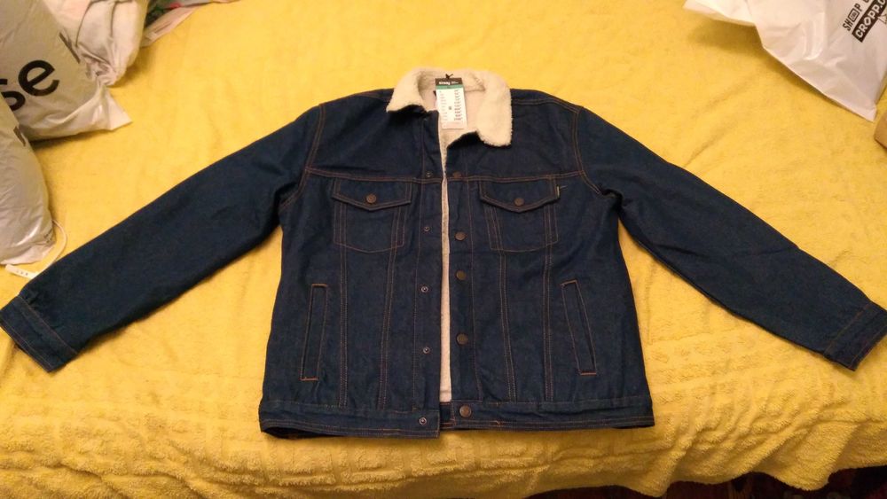 Мужская куртка джинсовая
