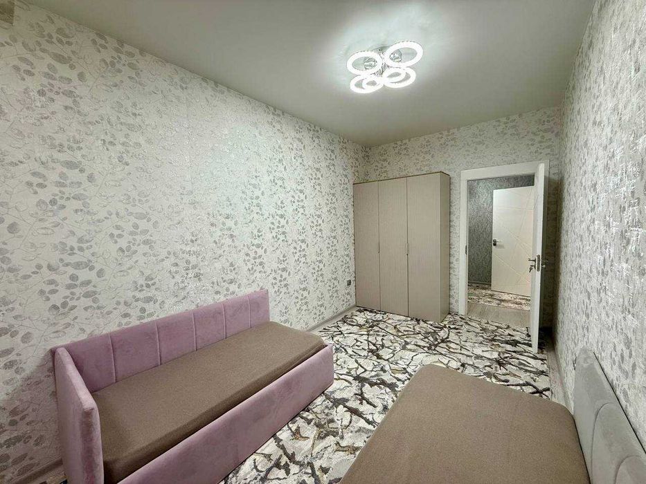 Новостройка, Паркентский, 3-комнаты с ремонтом и мебелью