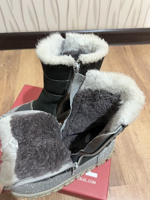 Зимние сапоги натуралка