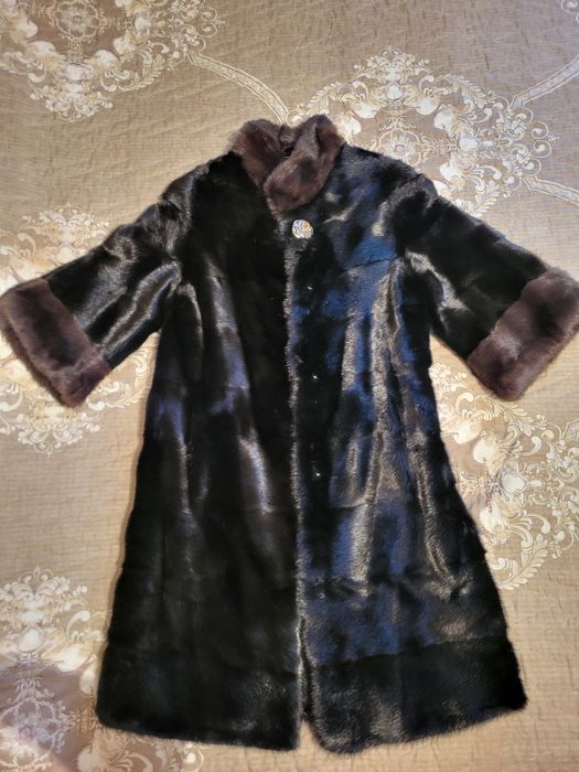 Норковый полушубок